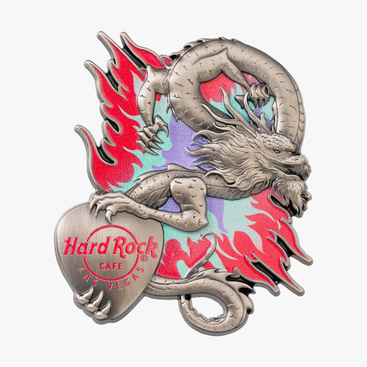 3D Asia Dragon Pin | Online Rock Shop
